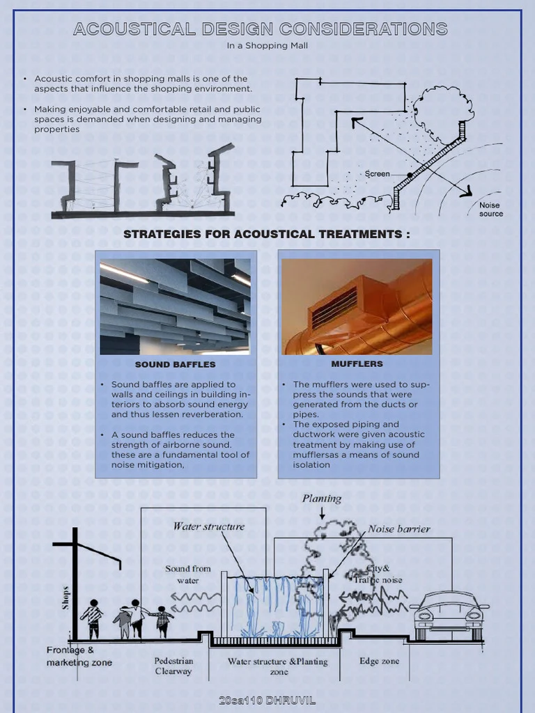 Acoustic considerations