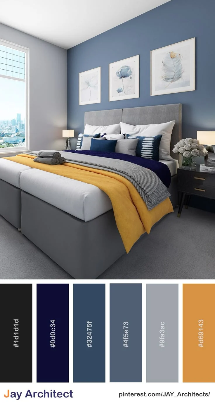 Aesthetic Bedroom Design Ideas: Choosing the Perfect Color Palette