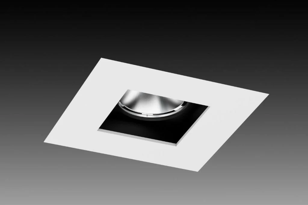 Aesthetic impact of square vs round recessed lighting
