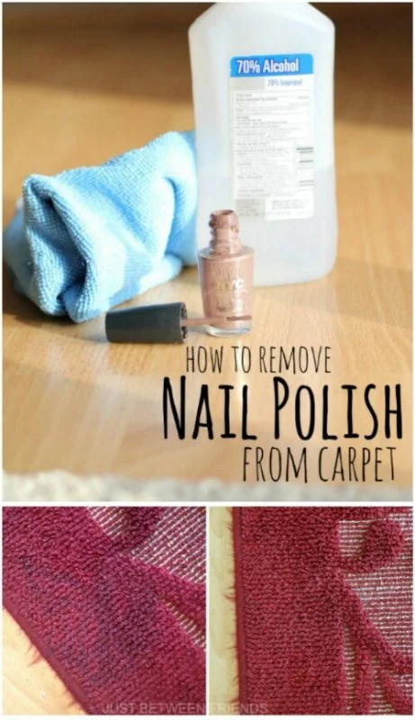 Alternative Method: Using Rubbing Alcohol or Nail Polish Remover