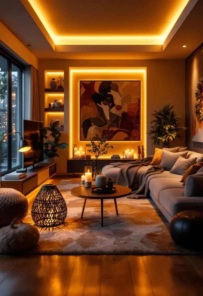 Ambient Lighting Strategies Shaping Cozy Home Trends