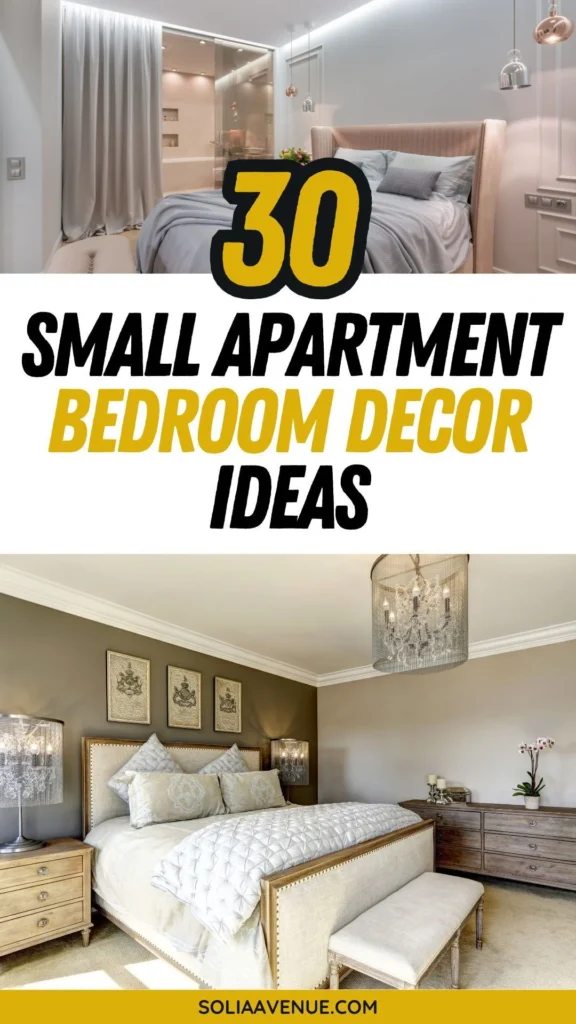 Apartment Bedroom Décor Inspiration: Maximizing Small Spaces