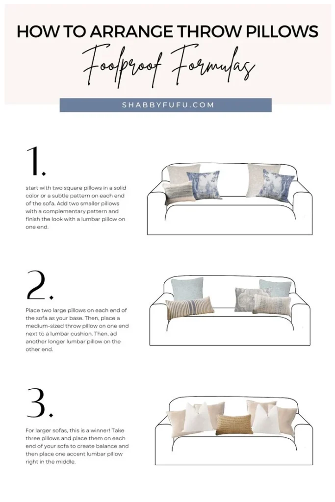 Arranging Pillows for Maximum Comfort and Style