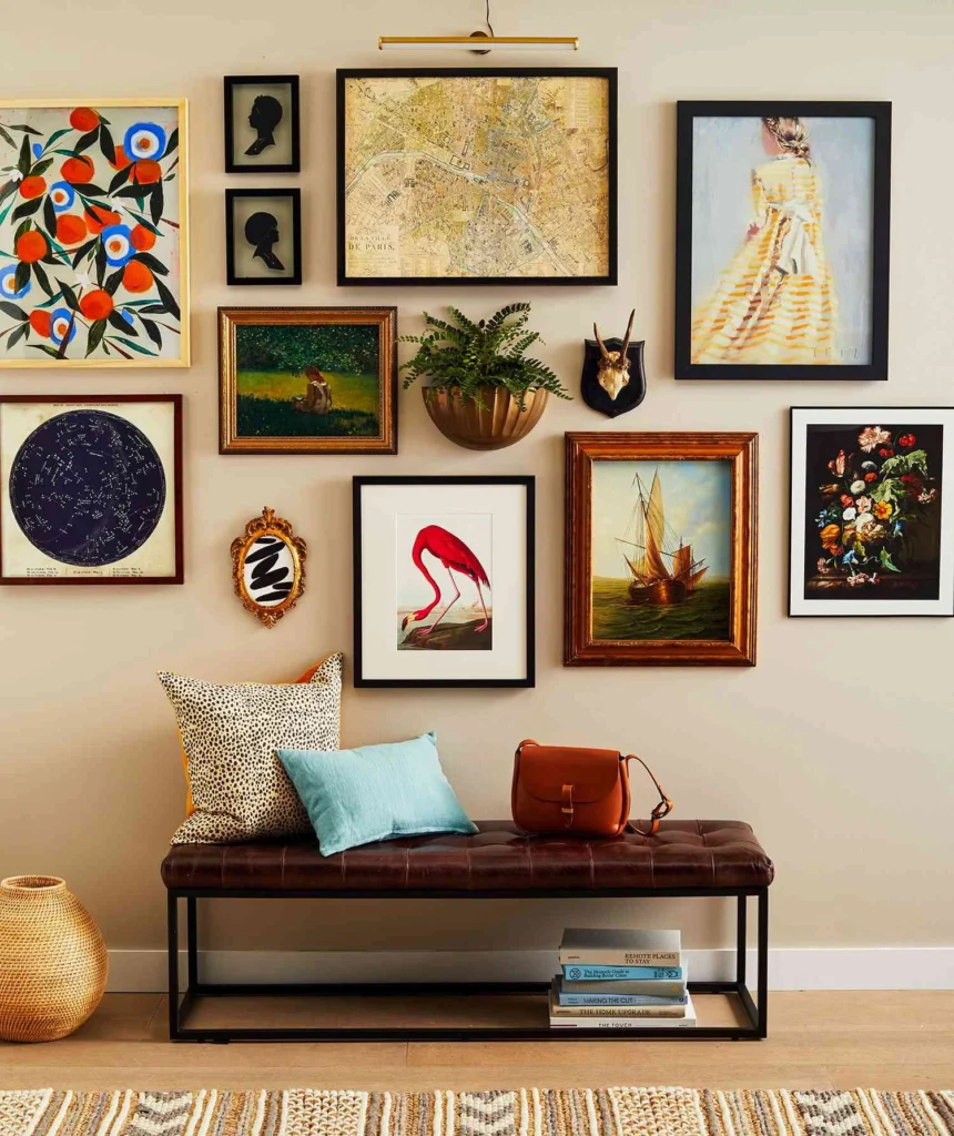 art frame wall styling inspiration: The Fundamentals