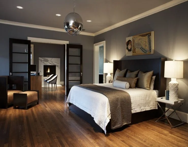 Bedroom Bliss: Using Grey and Brown Together