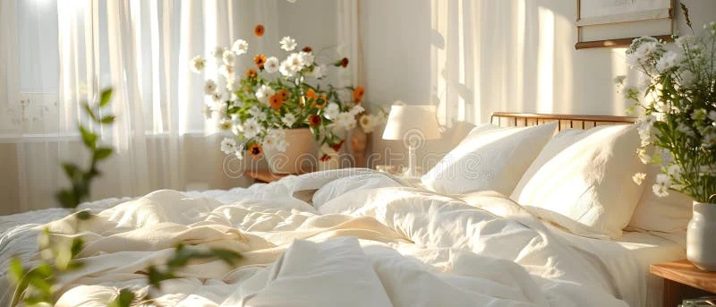 Bedroom: Softening Spaces with Subtle Bloom Touches