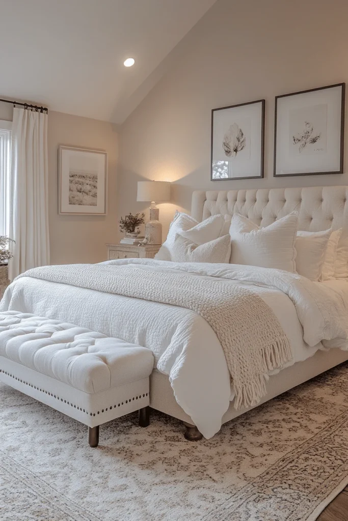 Bedrooms: Achieving Serenity with Soft Neutrals