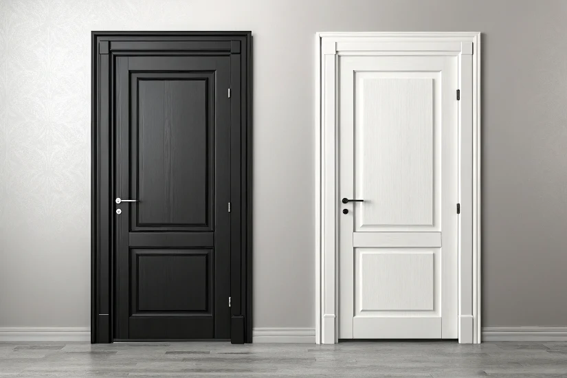 Black vs White Interior Doors: Understanding the Visual Impact