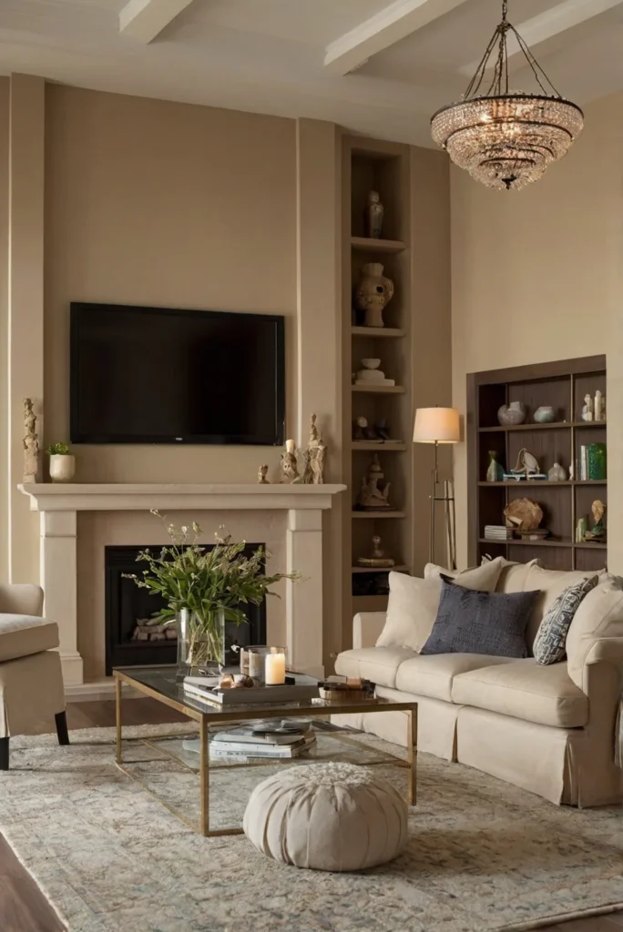Bleeker Beige in Living Areas: Creating an Inviting Atmosphere
