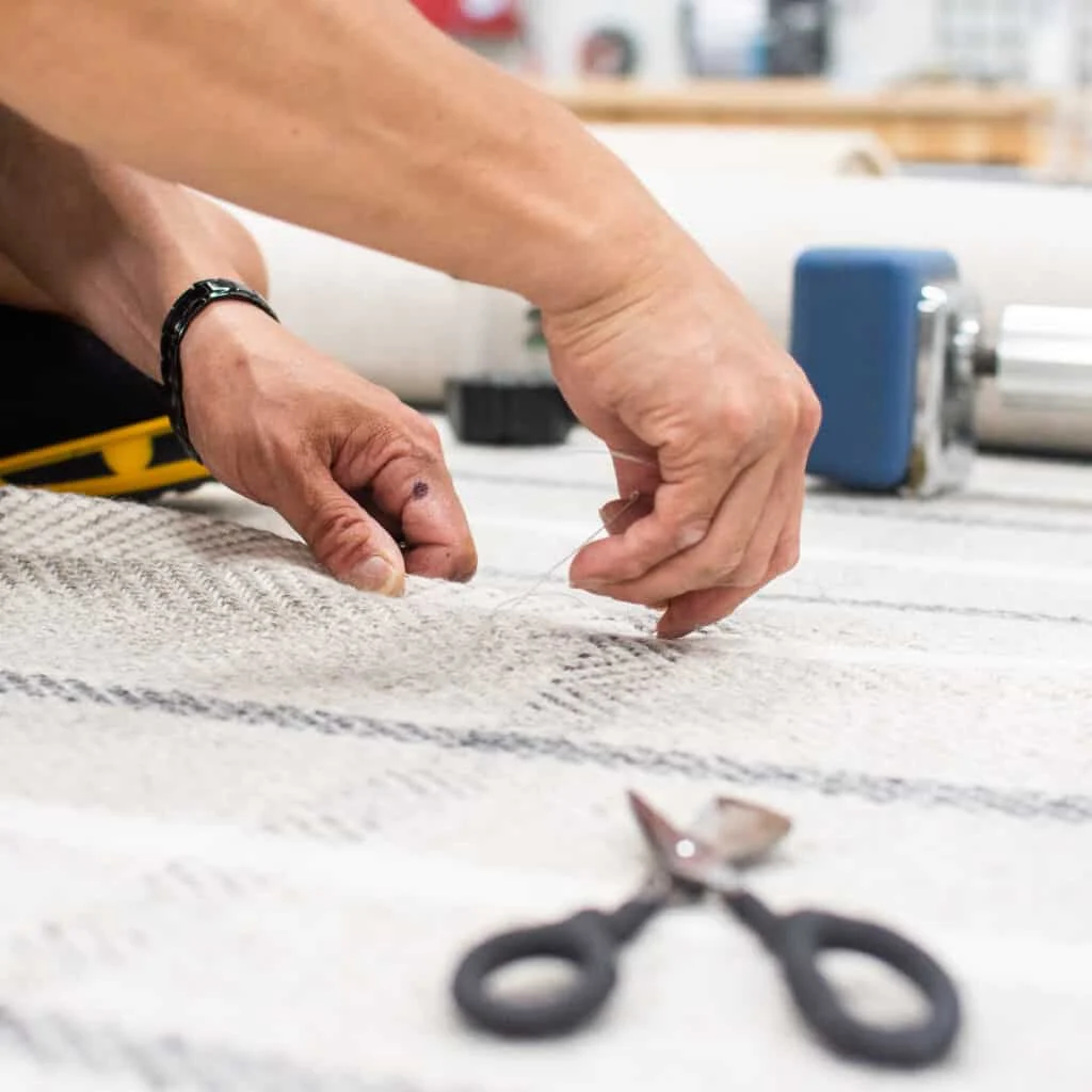 Blending Fibers: The Art of Seam Taping and Seaming