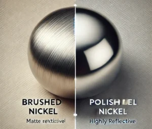 brushed aluminum vs brushed nickel: Visual Differences and Aesthetic Impact