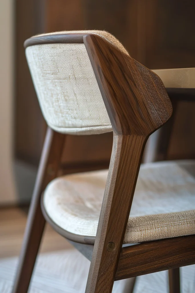 Choosing a chair that complements the bowl and boosts comfort