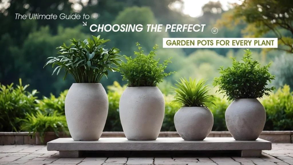 Choosing the right clay pots for your balcony