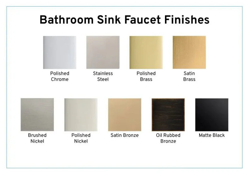 Choosing the Right Finish for Bathroom Fixtures