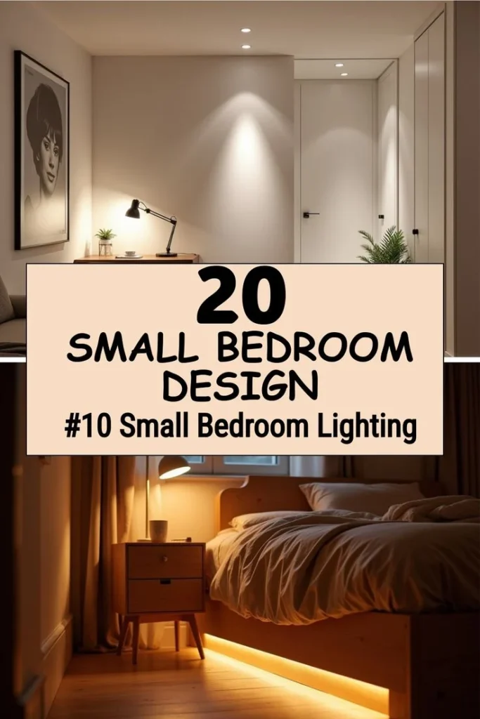 Choosing the Right Fixtures for Small Bedroom Lighting Inspiration