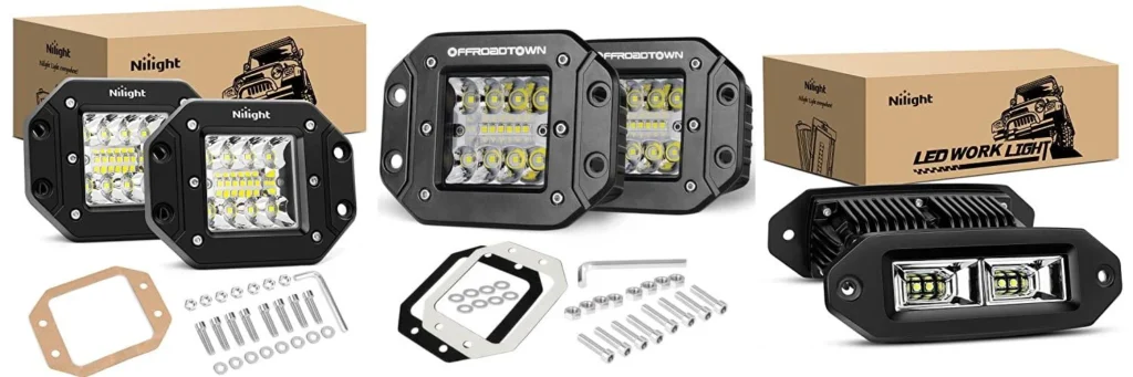 Choosing the Right Flush Mount LED Bumper Lights for Your Space