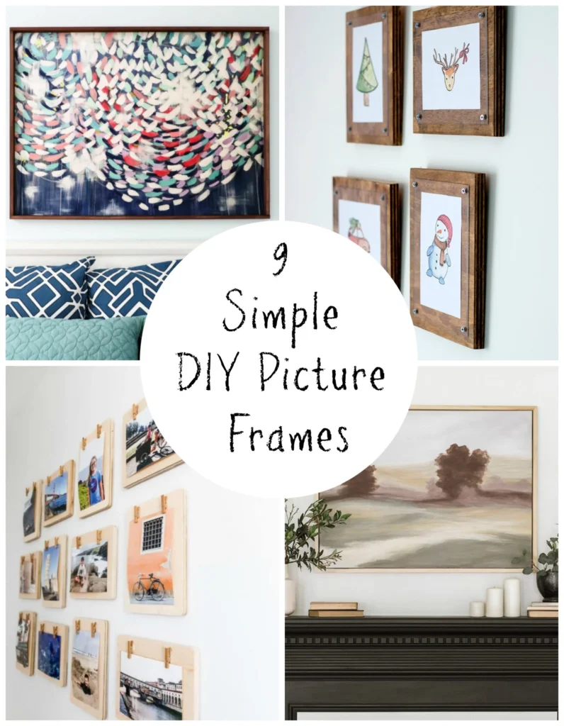 Choosing the Right Frames for Wall Décor with Simple Photo Frames