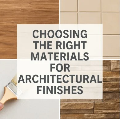 Choosing the Right Materials and Finishes