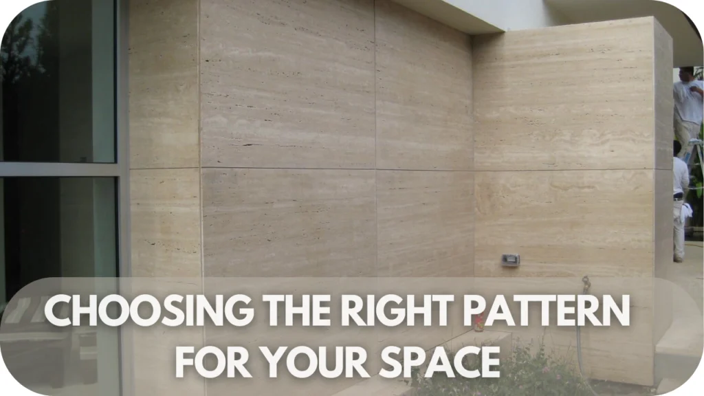 Choosing the Right Pattern for Different Spaces
