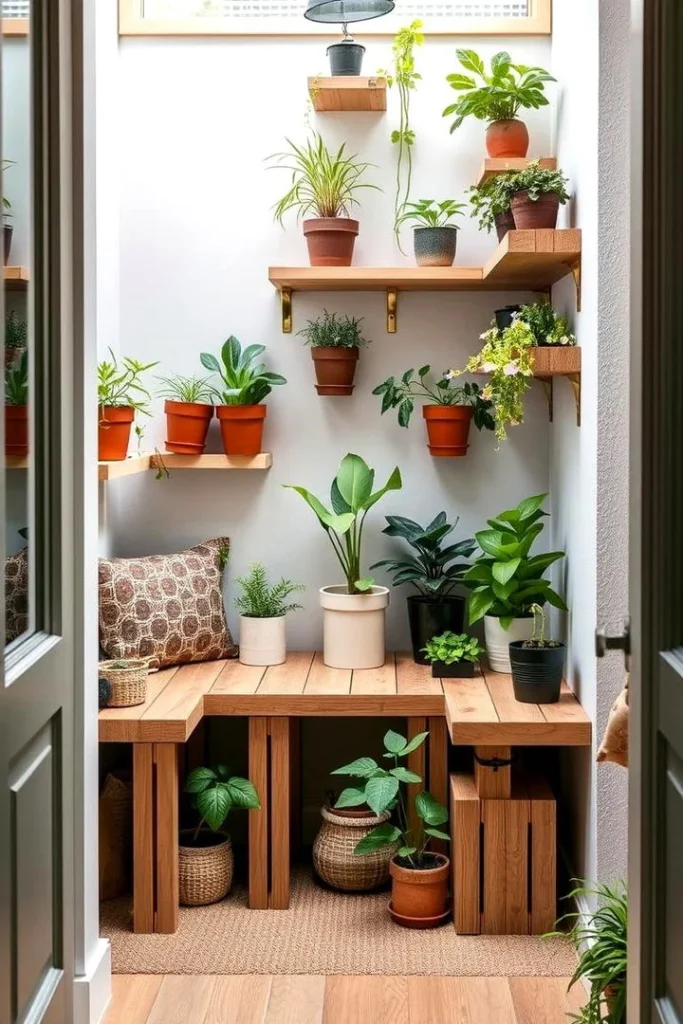 Choosing the right plants for compact corners