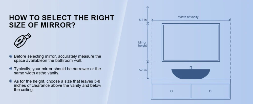 Choosing the Right Shape and Size for Your Mirror