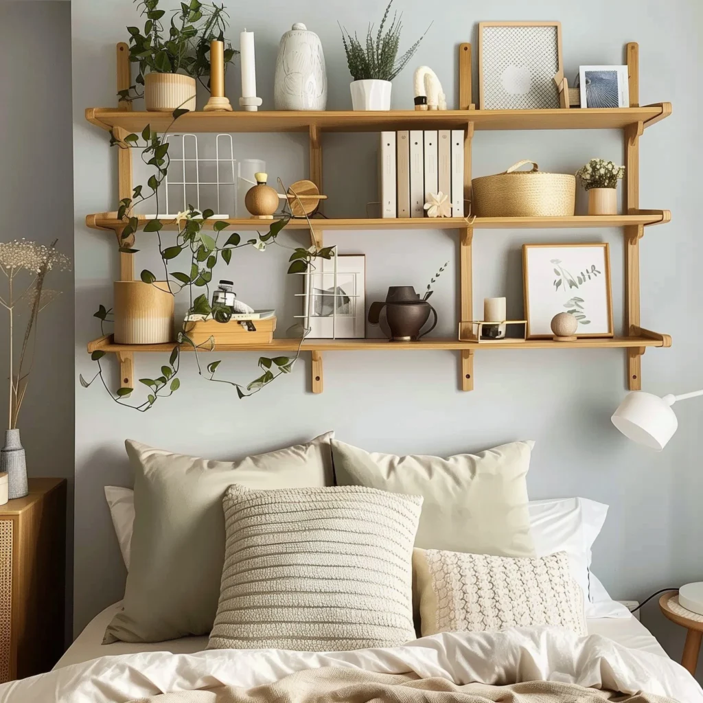 Choosing the Right Shelves for Minimal Bedroom Shelf Styling