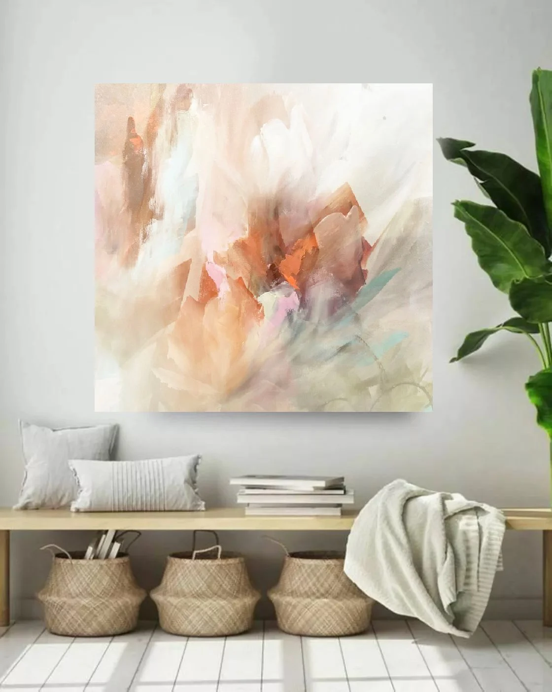Choosing the Right Soft Abstract Painting for Your Space