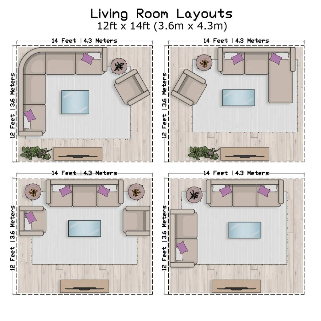 Choosing the Right Width for Living Room Layouts