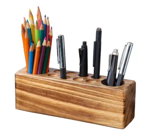 Choosing the Right Wood Pencil Holders for Your Workspace Décor