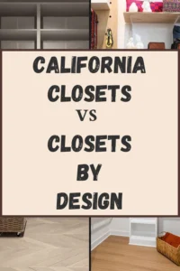 classy closets vs california closets an in depth comparison: Design Philosophy