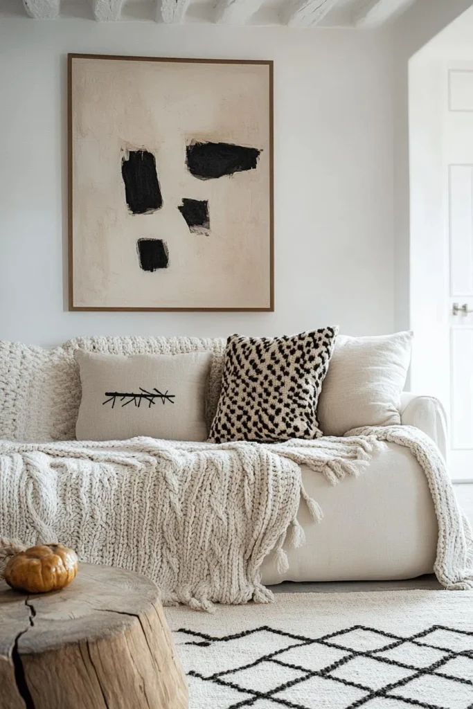 Color Harmony: Extending Neutral Artwork Into the Whole Room