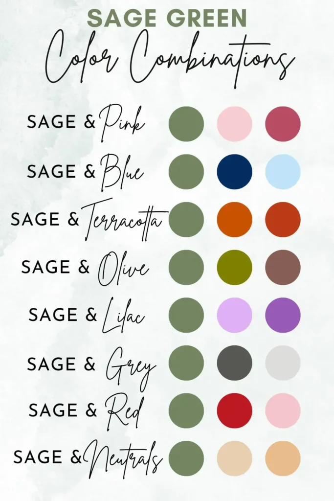 Color Pairing Strategies: Making Olive Green and Sage Green Work Together