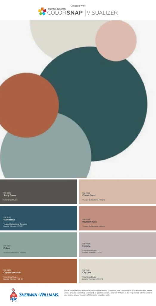 Color Palette and Wall Treatments