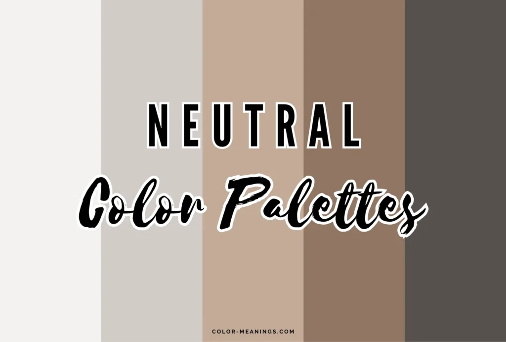 Color Palette: From Neutral Bases to Bold Accents