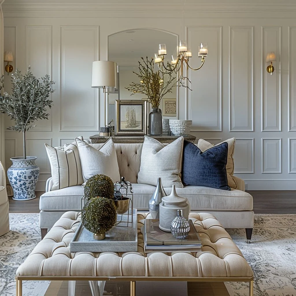 Color Schemes that Anchor Transitional Spaces