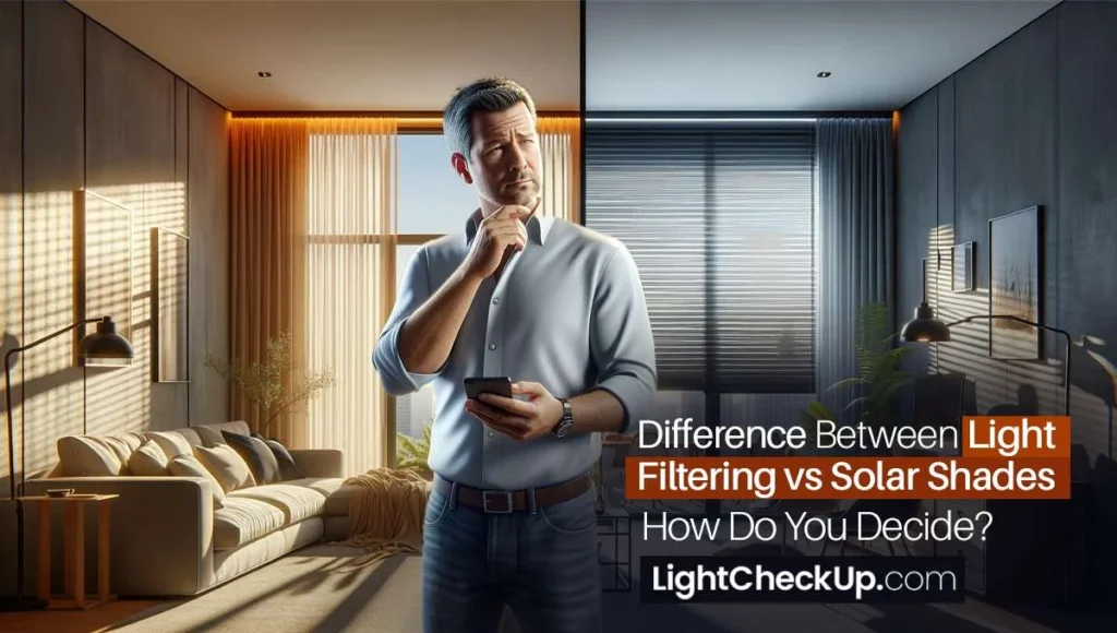 Comparing Light Filtering and Solar Shades: Performance at a Glance