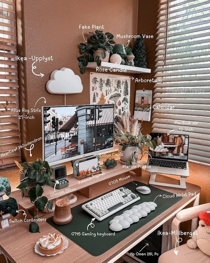 Cozy Desk Styling Inspiration: Understanding the Core Aesthetic