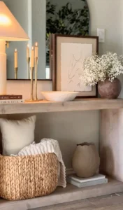 cozy entryway styling inspiration
