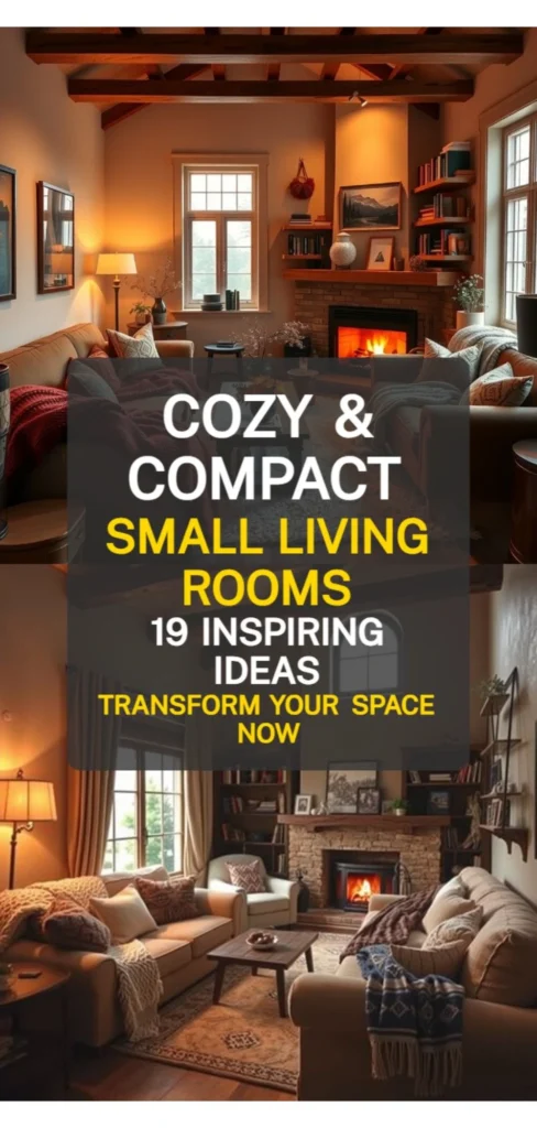 Cozy Small Living Room Ideas: Smart Furniture Choices