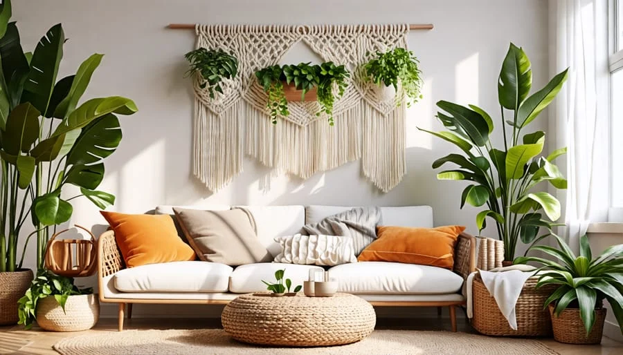 Cozy Wall Decoration Ideas Using Textiles