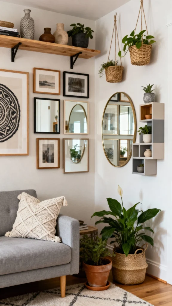 Cozy Wall Frame Ideas for Small Spaces
