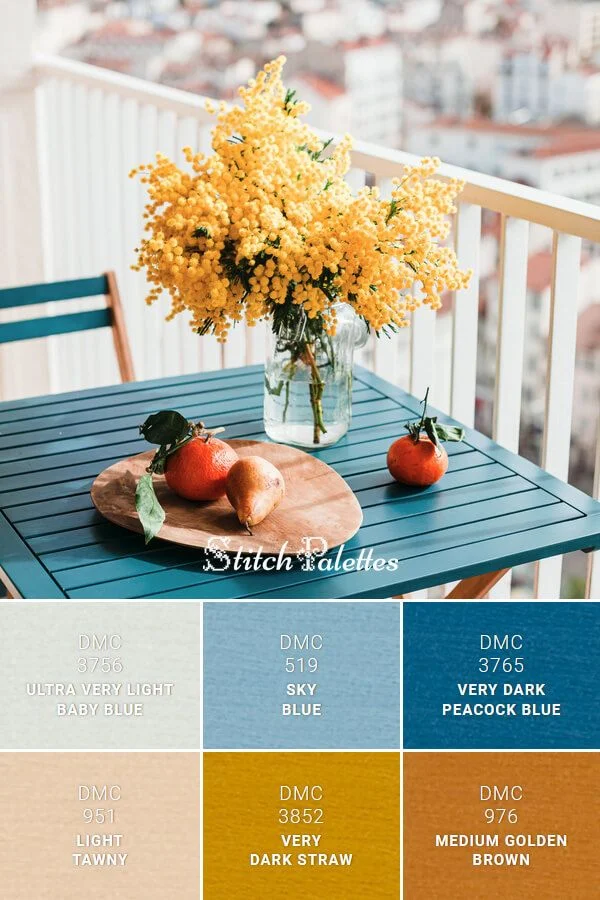 Creating a Cohesive Color Palette for Your Balcony
