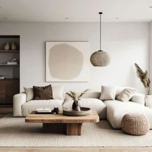 Creating a Warm Minimalist Living Room Foundation
