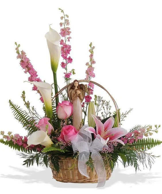 Creating Focal Points with Basket Arrangements