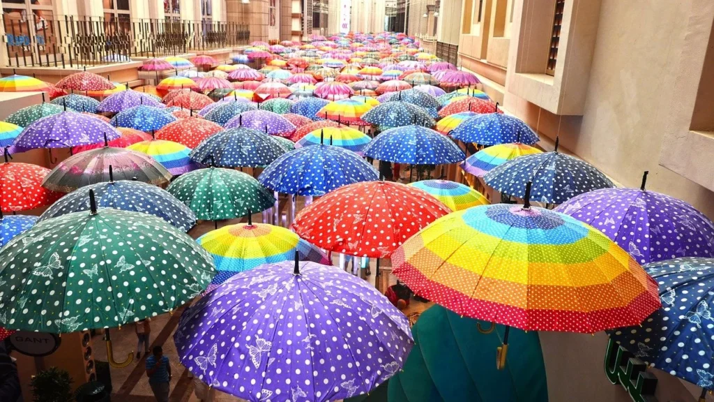 Creative Themes and Color Schemes for how to decorate umbrella at home