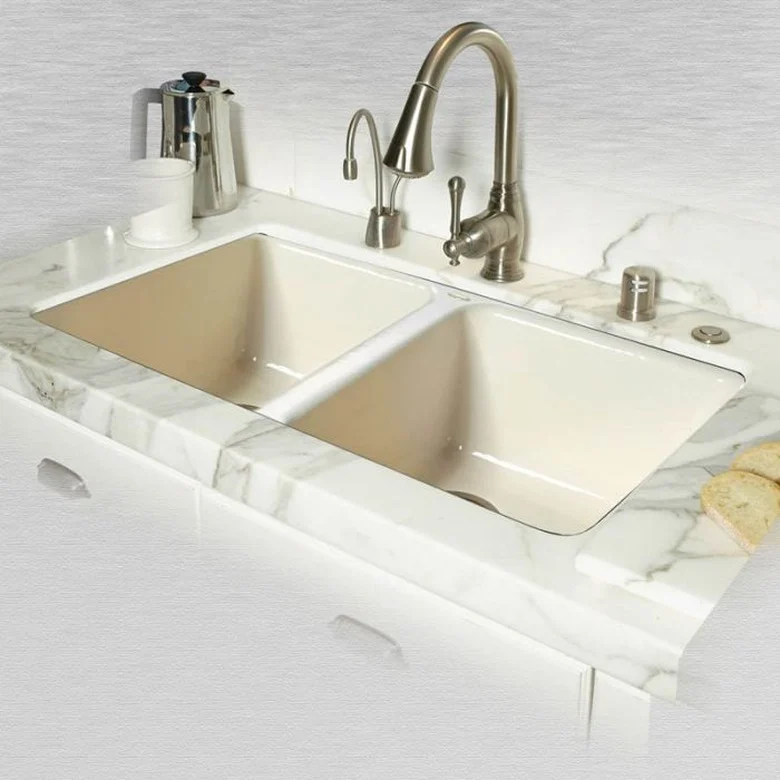Design Aesthetics and Style Impact of cast iron sink vs stainless steel