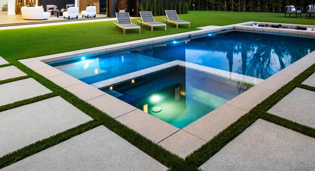 Design Aesthetics: How Raised Spa vs Flush Spa Shapes Your Space