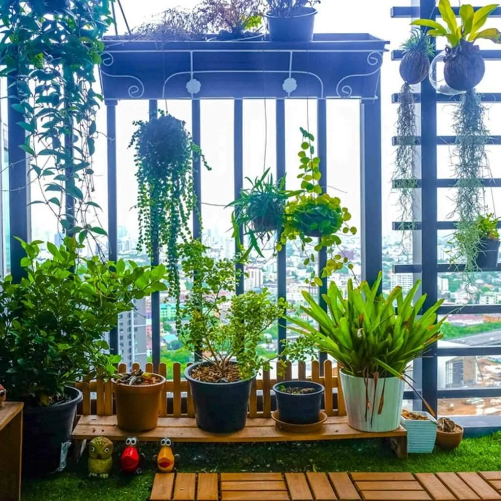 Design Principles for Effective Balcony Décor with Plant Stands