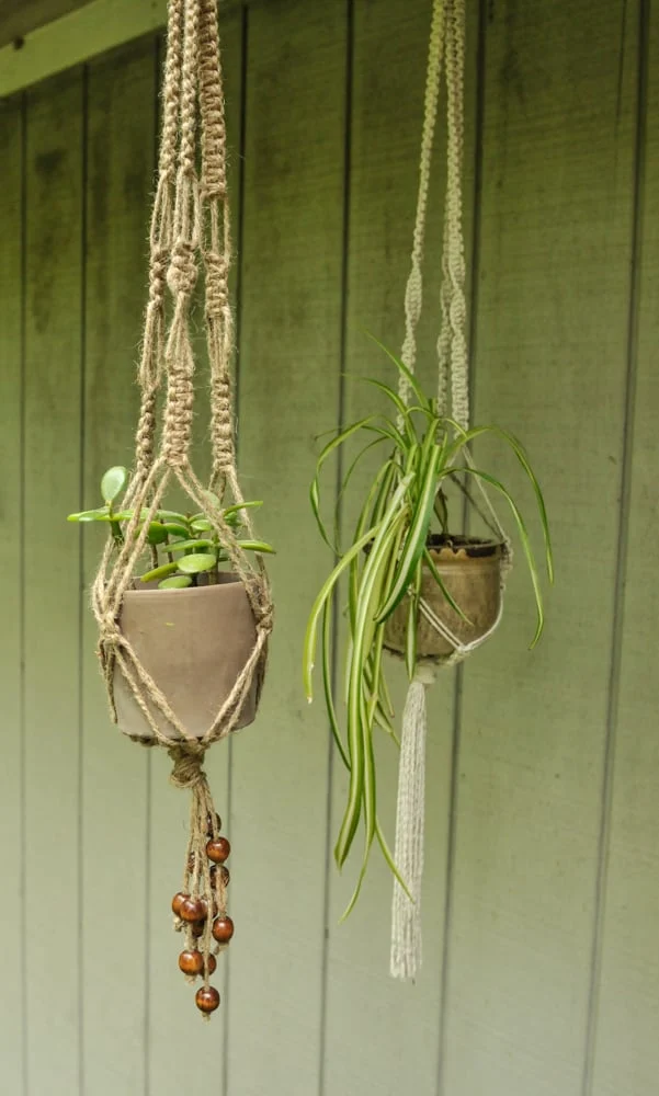 Design Variations: Adding Personality to Your Rope Plant Holders