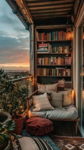Designing a Small Balcony Cozy Reading Corner